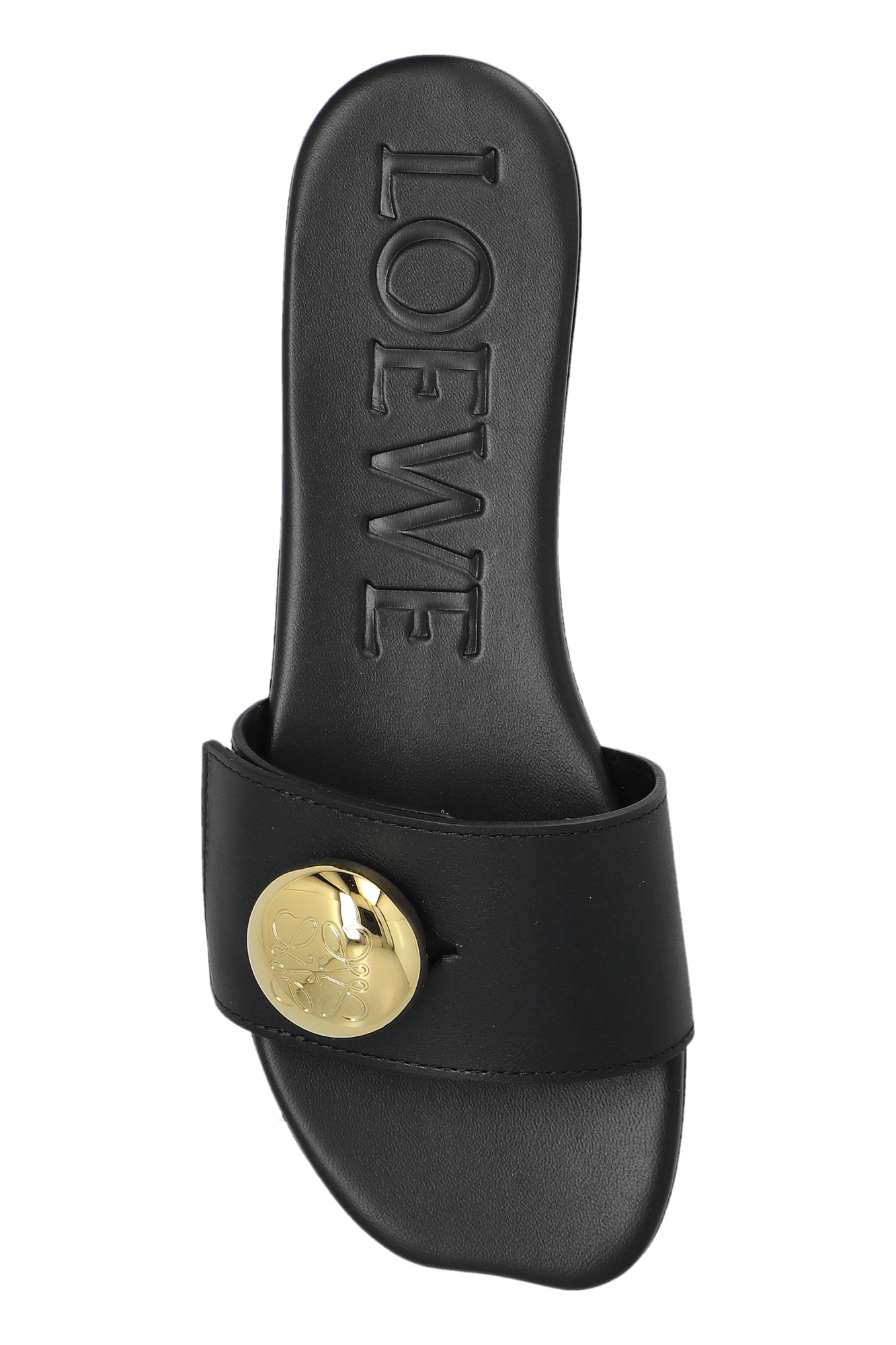 Black Leather slides Loewe - Vitkac AS